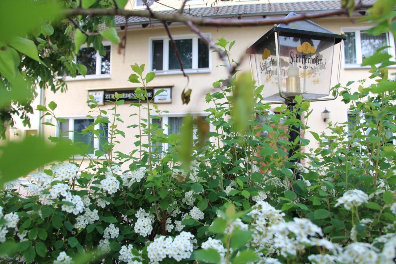 Gasthof Zur Friedenseiche Lohsa Buitenkant foto
